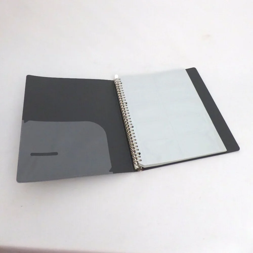 NEW 300 BUSINESS CARD RINGED BINDER CARD HOLDER SLEEVES KOKUYO JAPAN